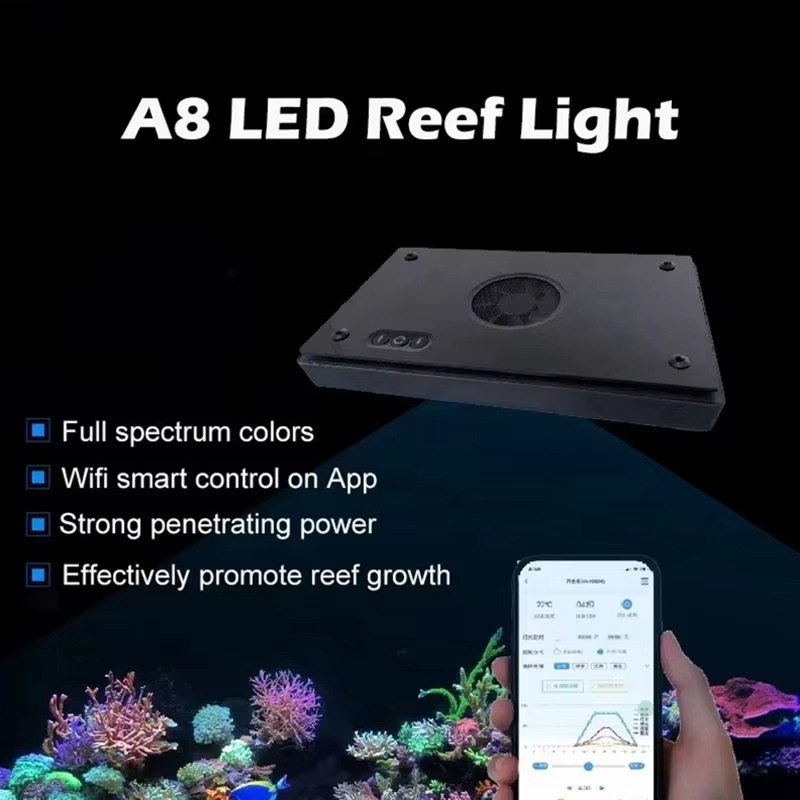 Светодиодный светильник A8Pro  – обзор и цена Aquarium Blue Marine