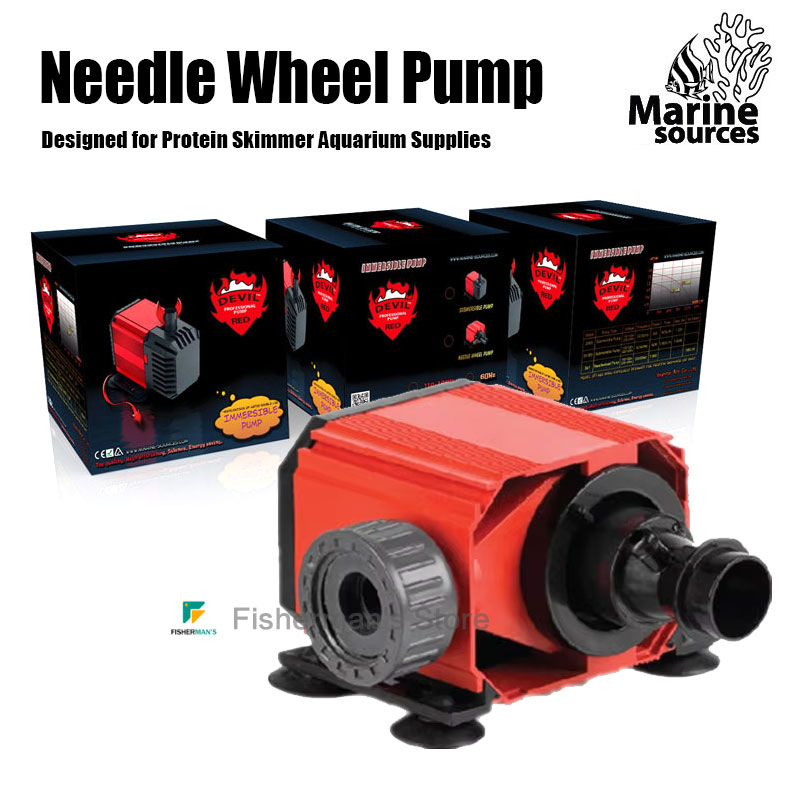 Игольчатый колесный насос Red  – обзор и цена Marine Aquarium Return Pump